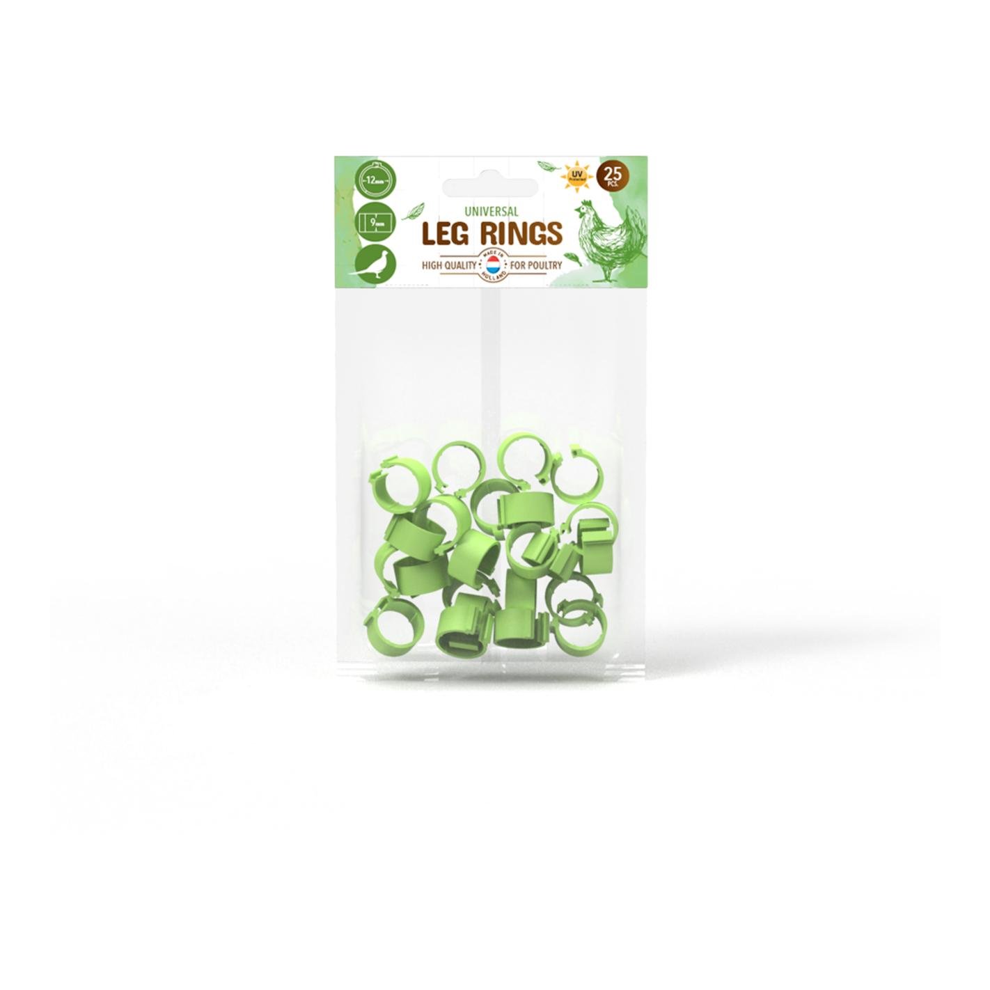 Hühnerfussringe 25 Stk.