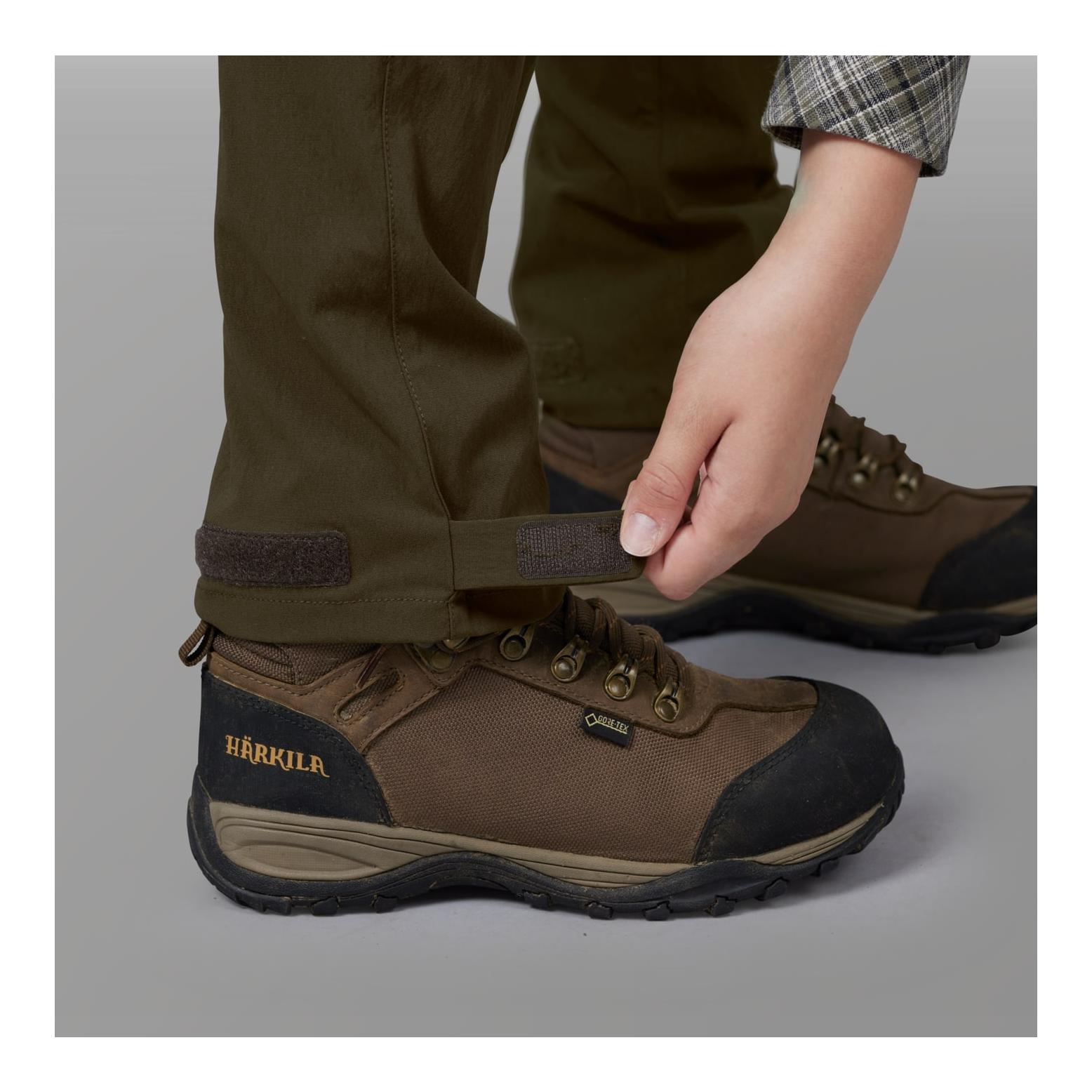 Larch Stretch Hose Women - Pine green