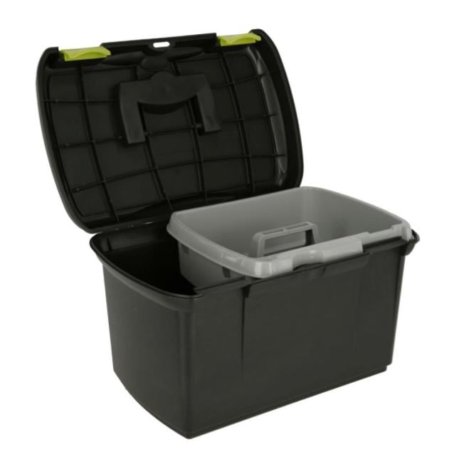 Putzbox Arrezzo - schwarz/pistazie