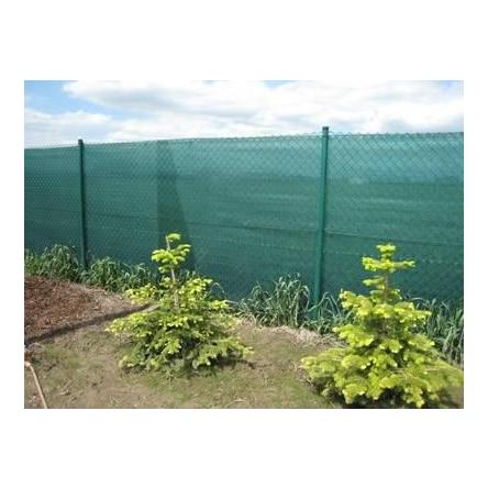 Sichtschutz- und Schattiergewebe/Zaunblende 1.20 m Breite - dunkelgrün