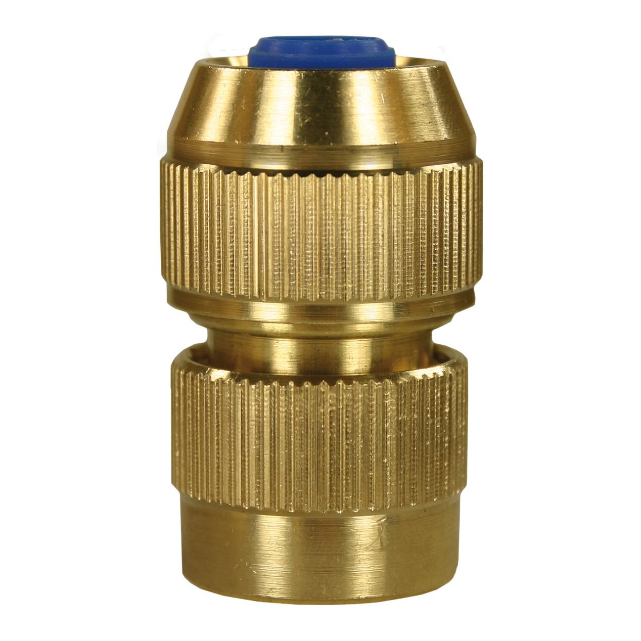 Image of R+M Kupplung 1/2" Schlauch Messing Premium - Gold - bei Hauptner.ch