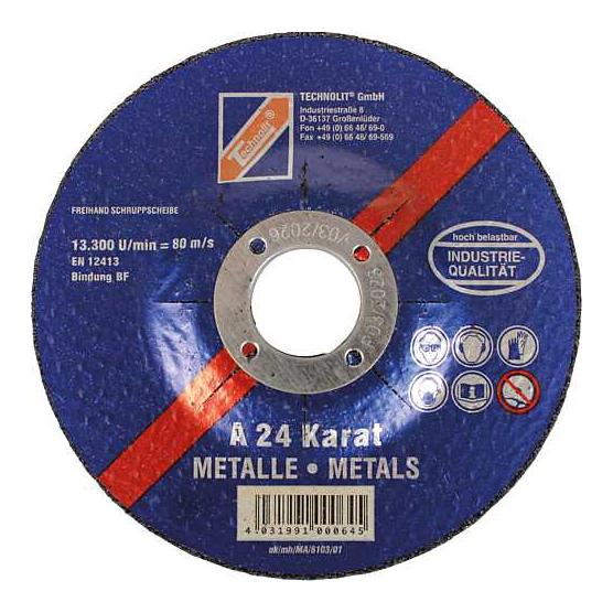 Schleifscheibe Karat Metall / 125 mm