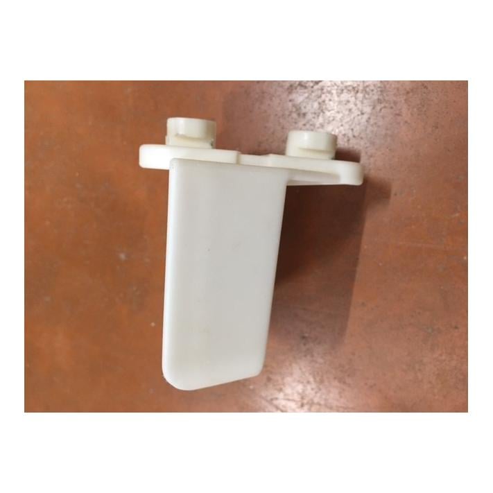 Hindernisauflage Kunststoff flach - weiss