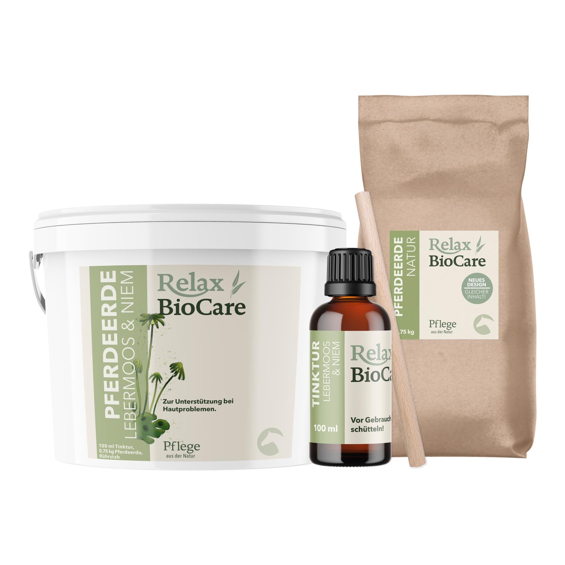 Pferdeerde Lebermoos & Niem