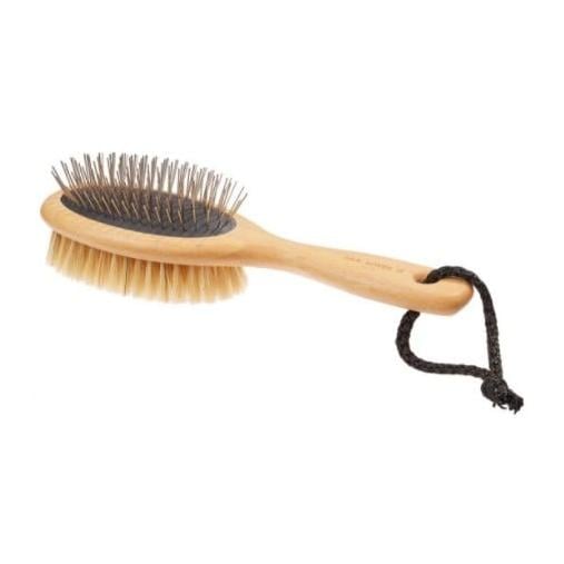 Image of LILA LOVES IT Doppelseitige Hundebürste - Natur - bei Hauptner.ch