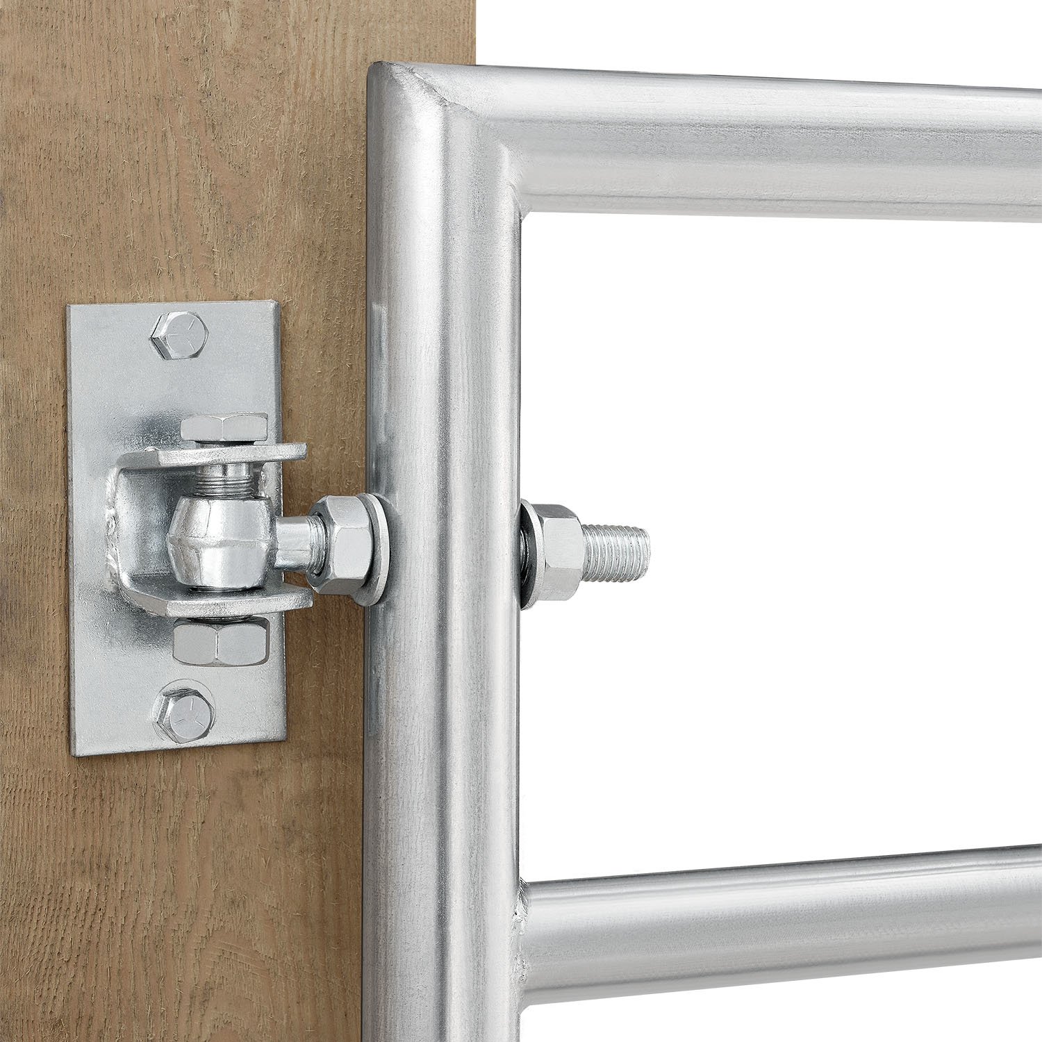 Portail de clôture en acier galvanisé