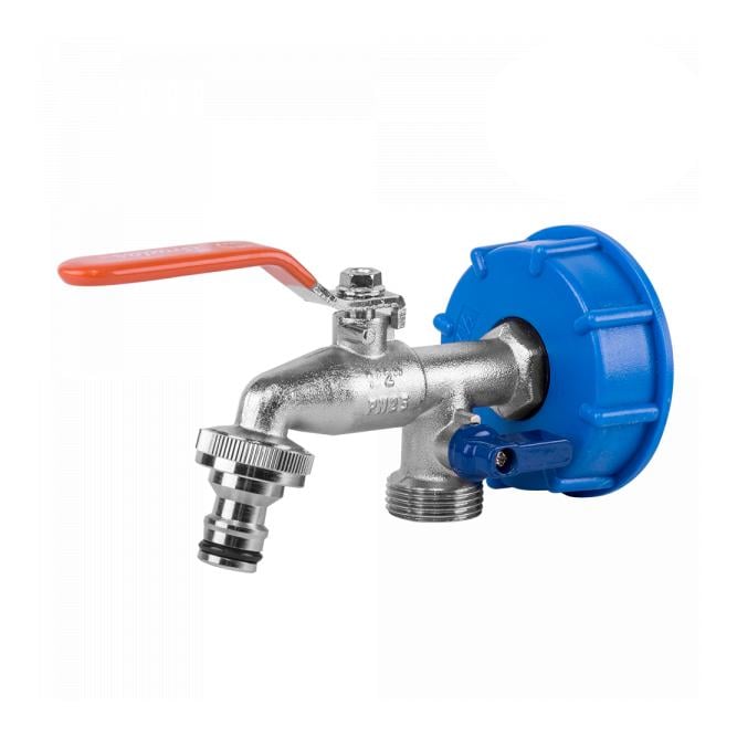 Lot - Adaptateur IBC S60x6 avec deux sorties 3/4"