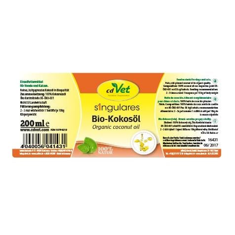 Singulares Bio-Kokosöl