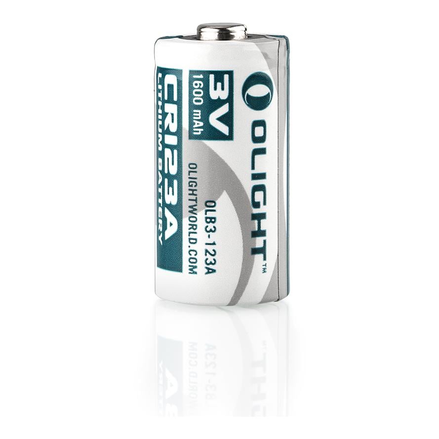 CR123A 1600mAh Batterie - Grau