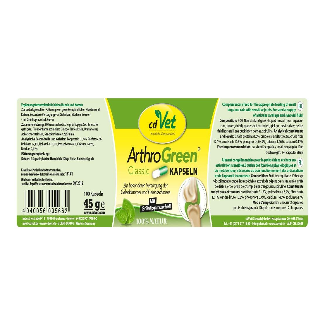 ArthroGreen Classic Kapseln