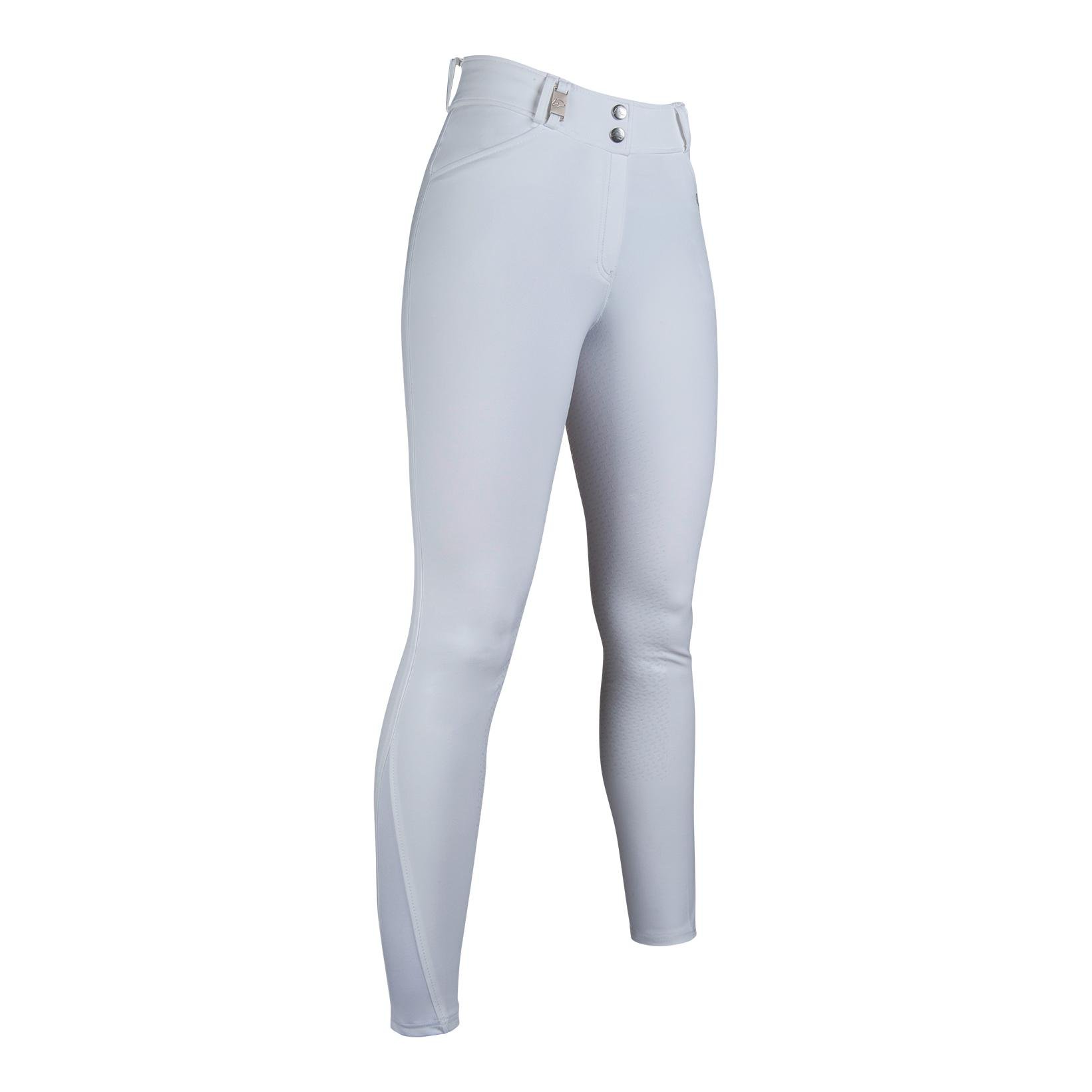 Image of HKM Reithose Silikon Vollbesatz Monaco Damen - weiss bei Hauptner.ch