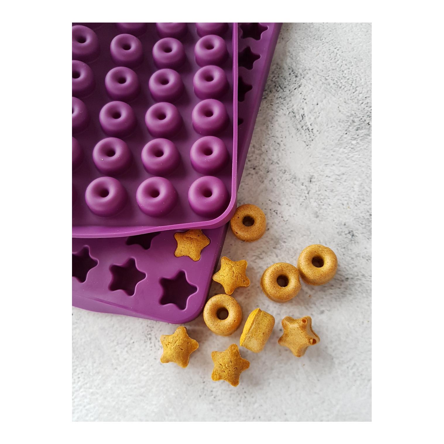 TREATS4DOGS Backmatte Donut-Sterne-Kombination