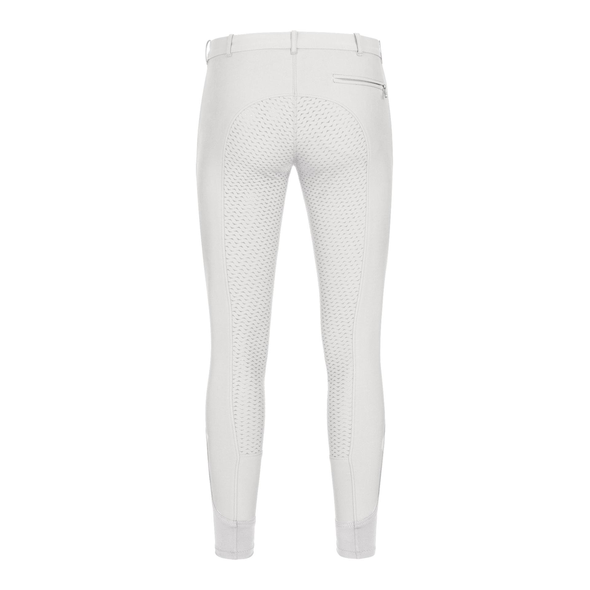Pantalon d'équitation homme Micro Sport Silikon  - blanc