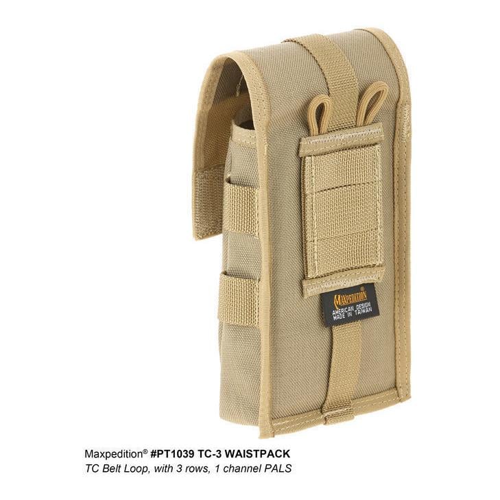 TC-3 Gürteltasche - Schwarz