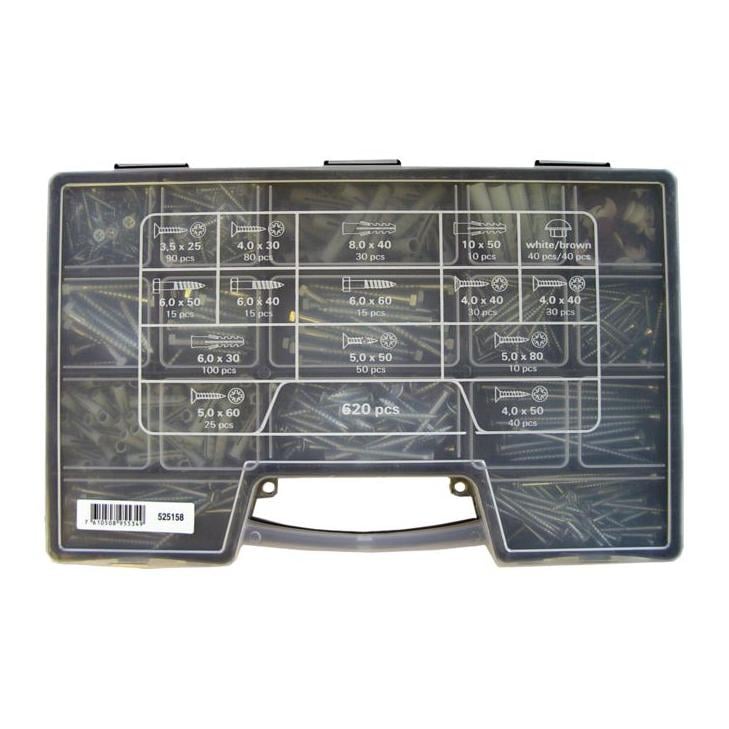 Schrauben und Dübelkoffer