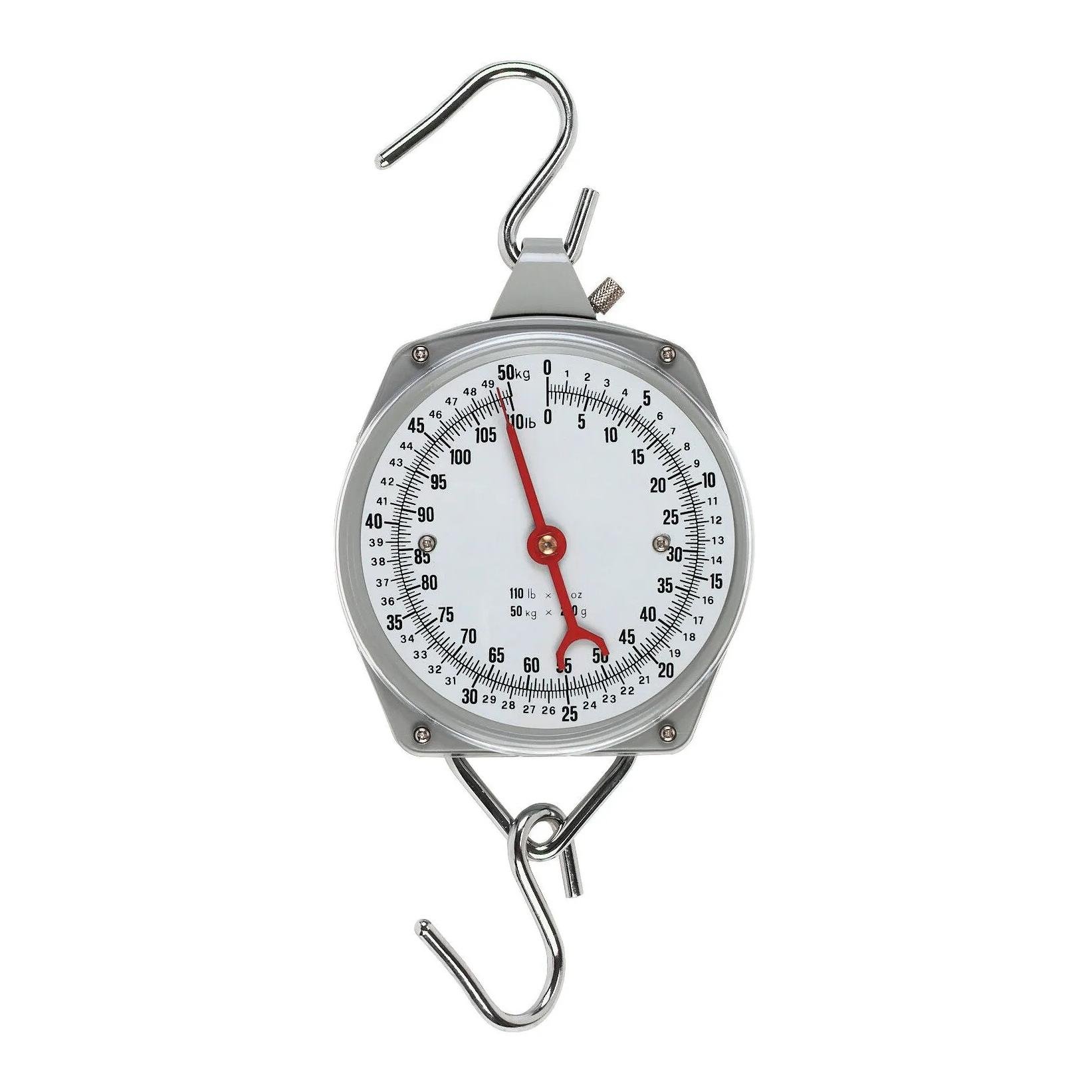 Zeigerschnellwaage - Skaleneinteilung 50 kg – Unterteilung je 200 g