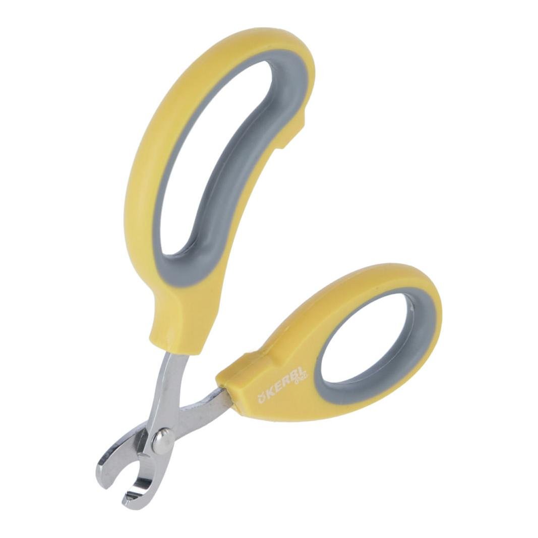 Krallenschere für Nager - gelb/grau