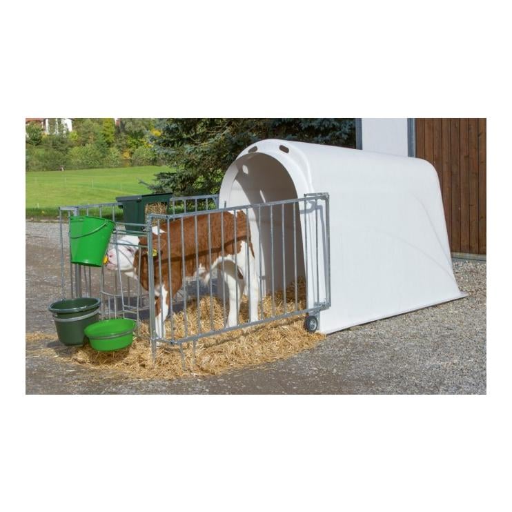 Kälberiglu - CalfHouse Master Plus mit leichter Umzäunung