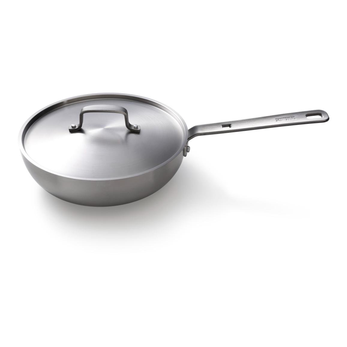 Wok Edelstahl 28 cm