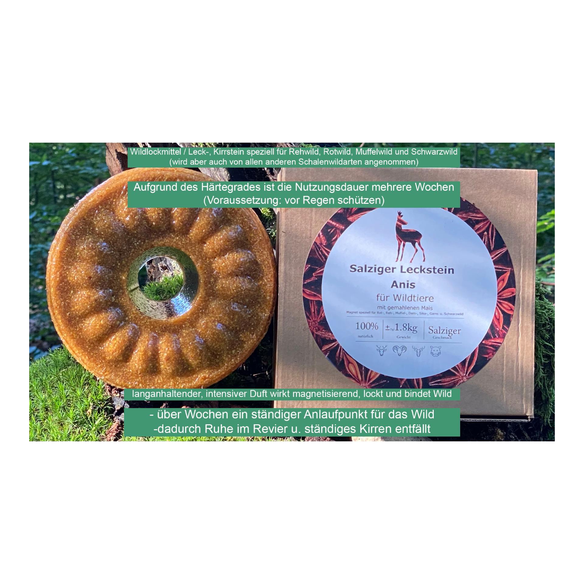 Leckstein salziger Anis