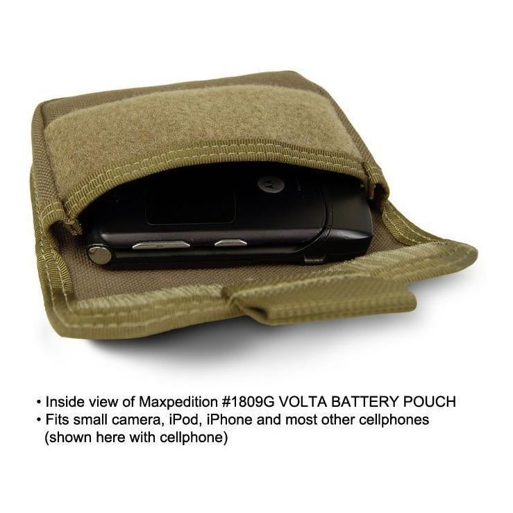 Volta Batterie Gürteltasche - Schwarz