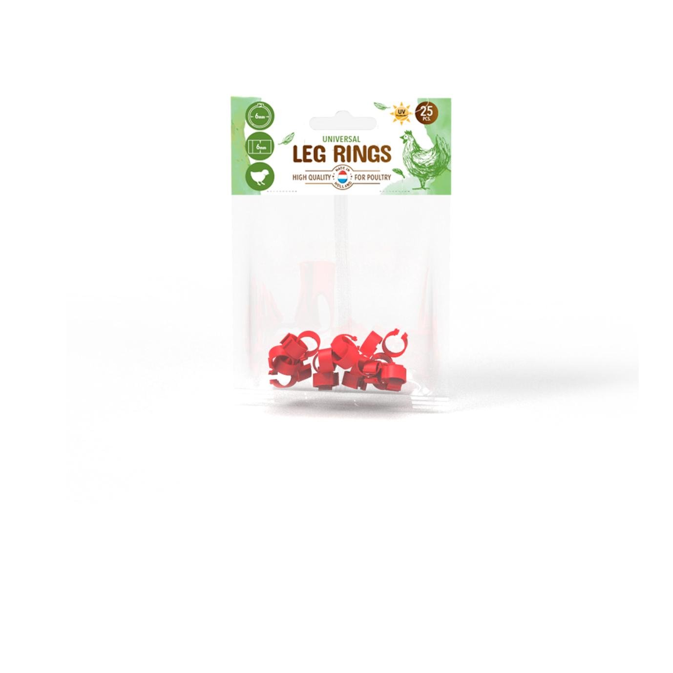 Hühnerfussringe 25 Stk.