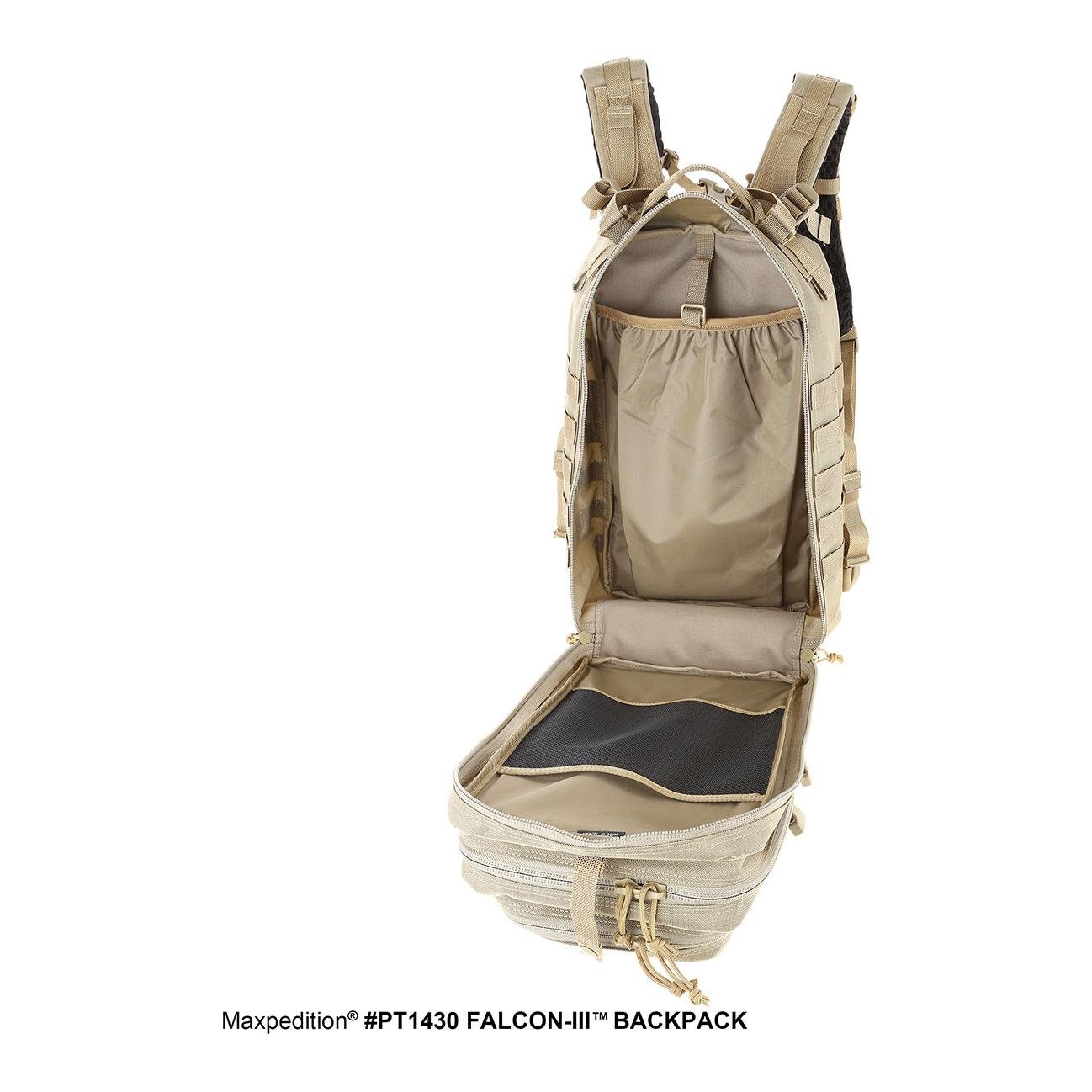 Falcon-III Rucksack 35L - Schwarz