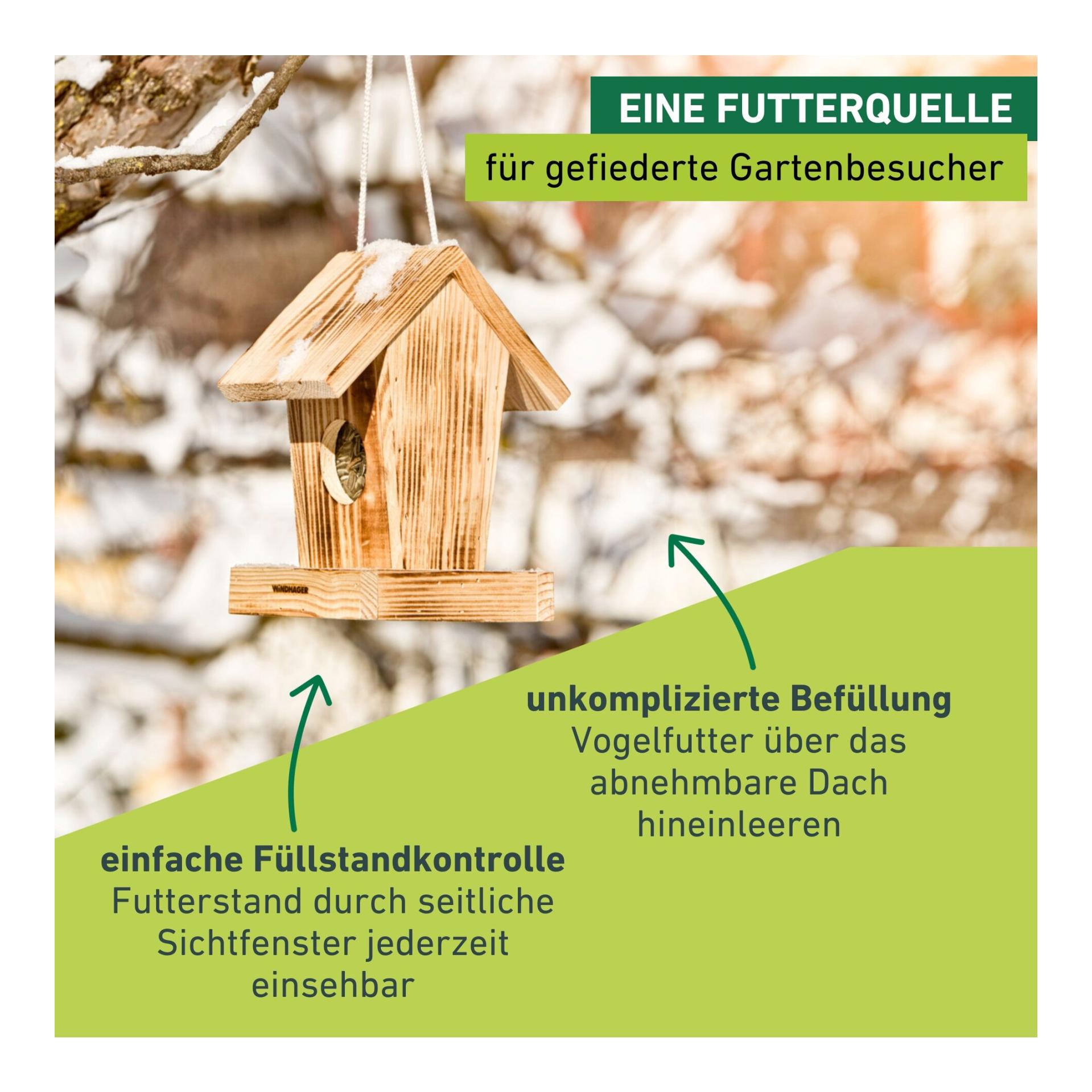 Windhager Vogelfutterhaus Cottage