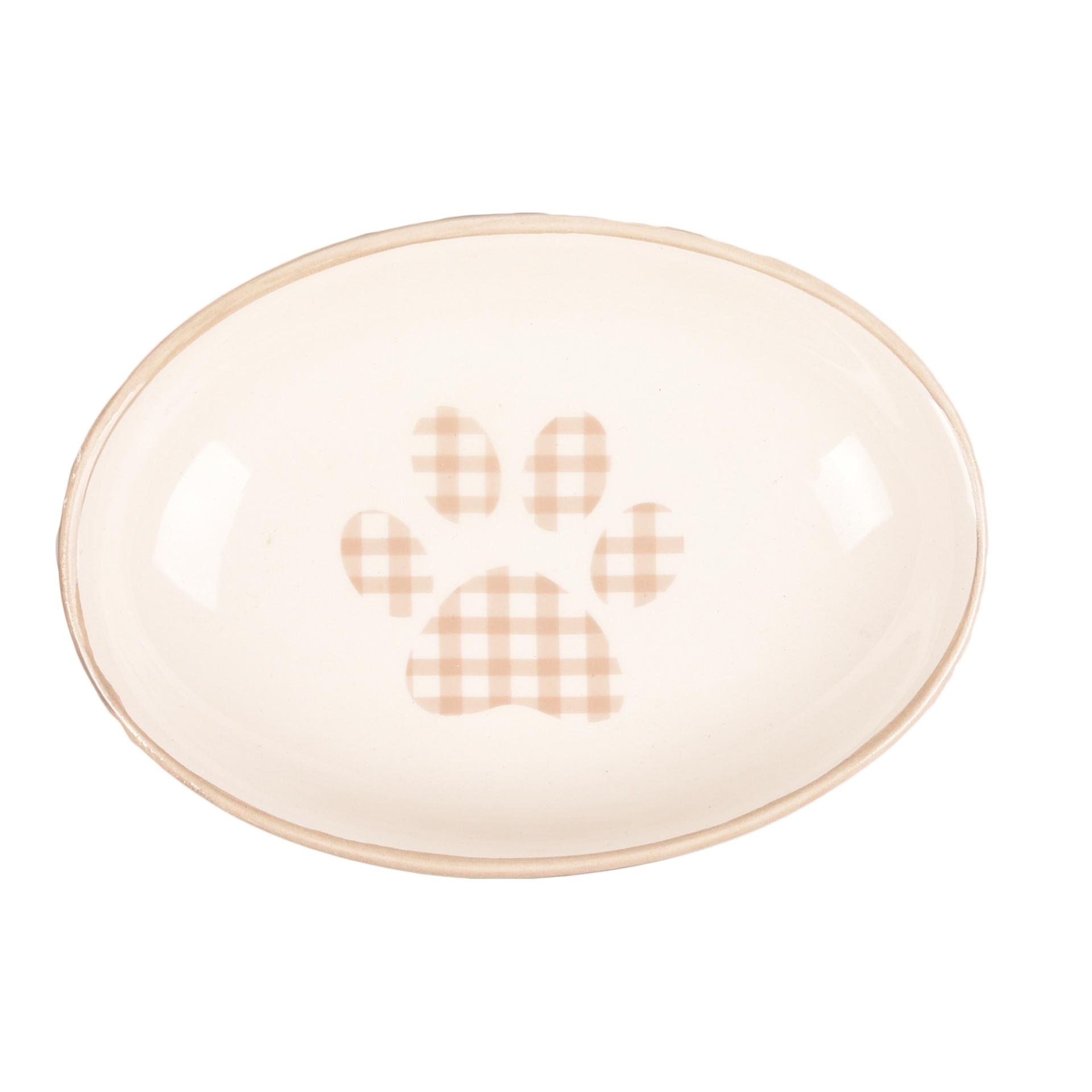 Futter-und Trinknapf Mylo rund für Katzen