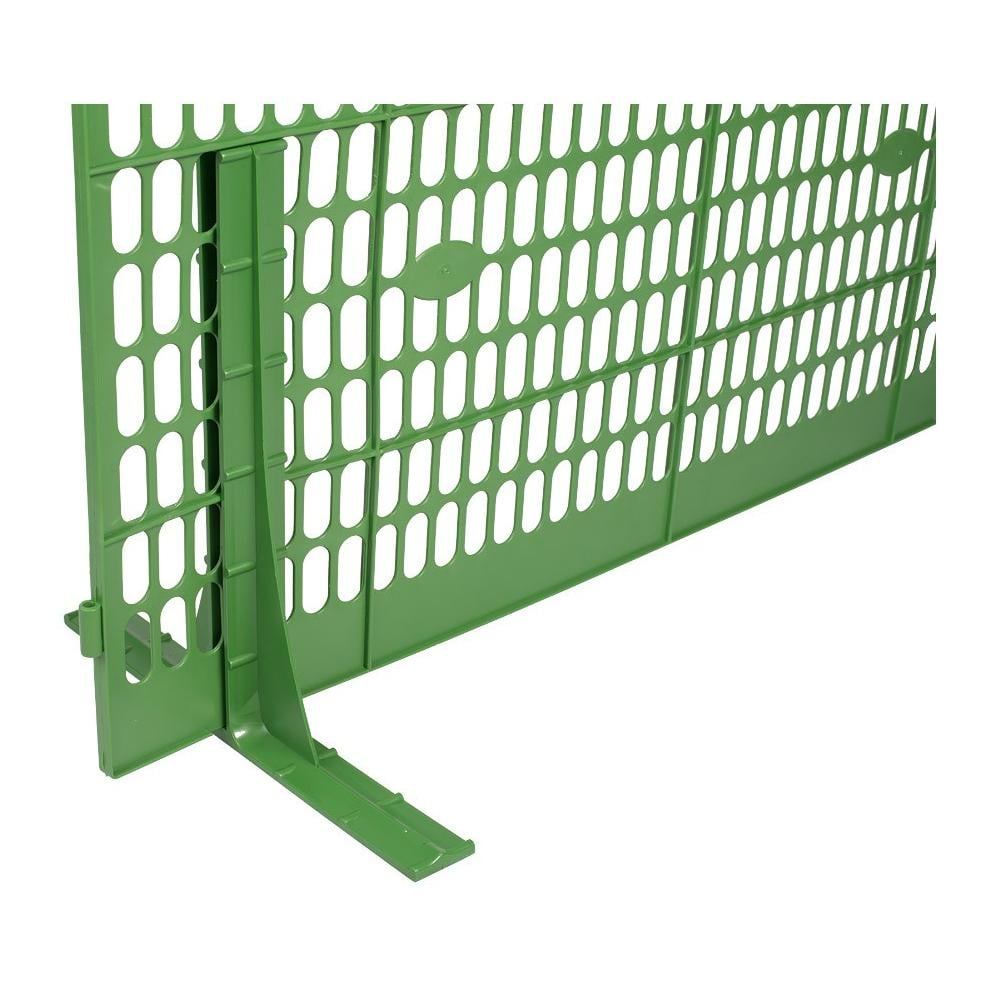 Fuss für Trennwand grün