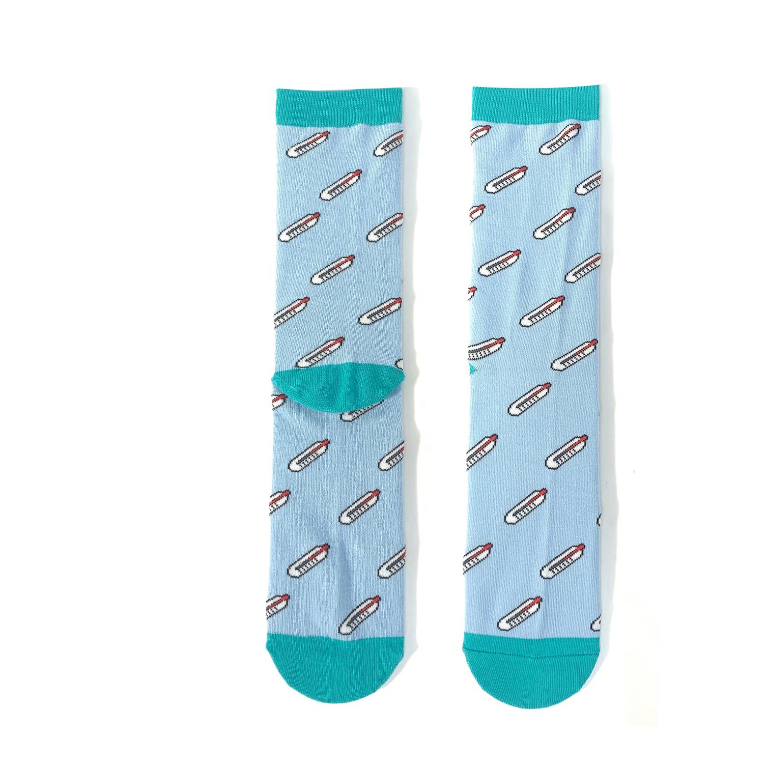 Chaussettes pour soignants thermomètre