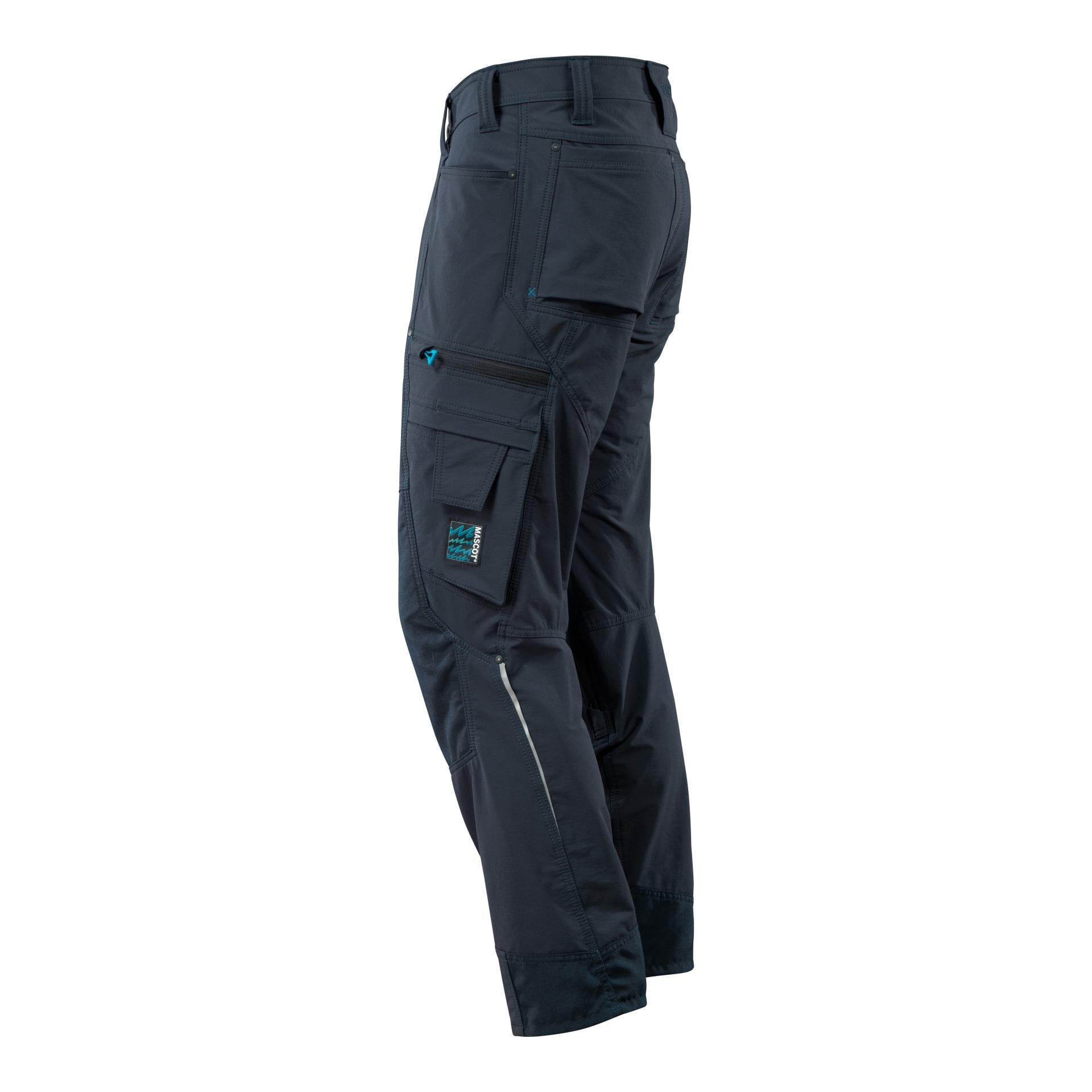 MASCOT Pantalon de travail Advanced - noir/bleu
