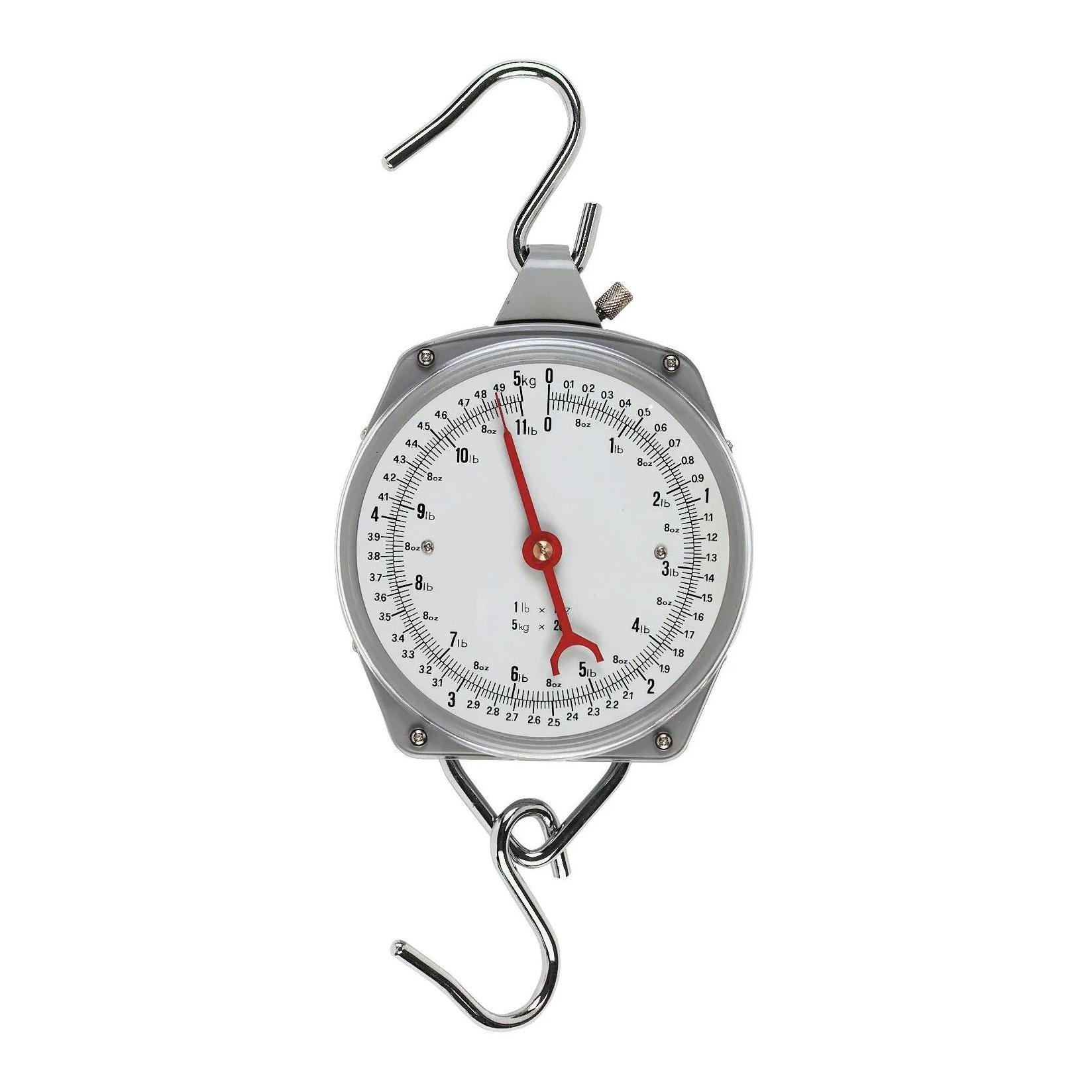 Zeigerschnellwaage - Skaleneinteilung 5 kg – Unterteilung je 20 g