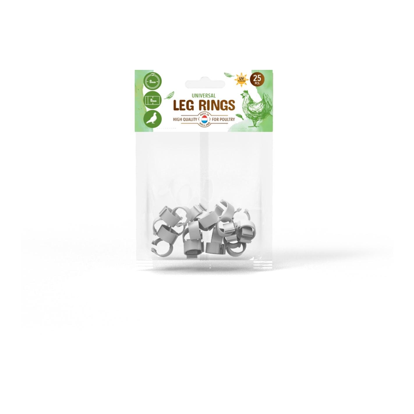 Anneaux de pied de poulet 25 pcs