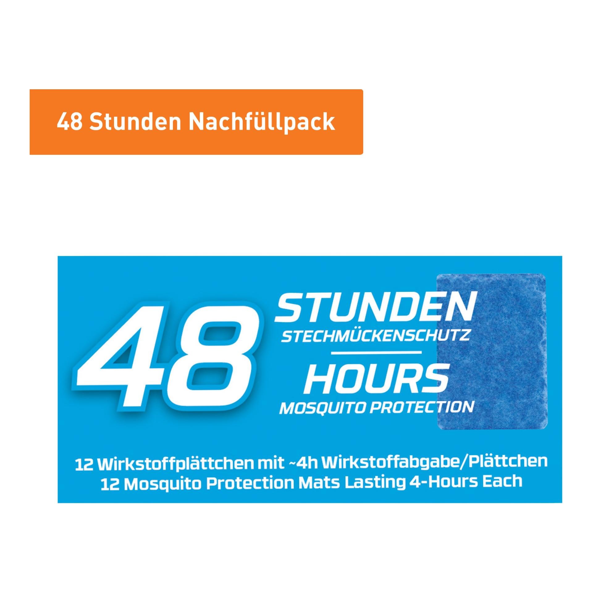 Mückenschutz Nachfüllpack Backpacker 48 Stunden M-48