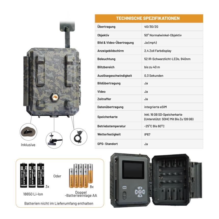 Wildkamera CLOM Cam 6