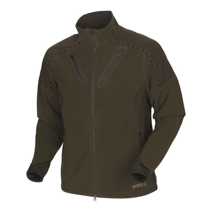 Image of Härkila Mountain Hunter Fleecejacke - hunting green/shadow brown bei Hauptner.ch