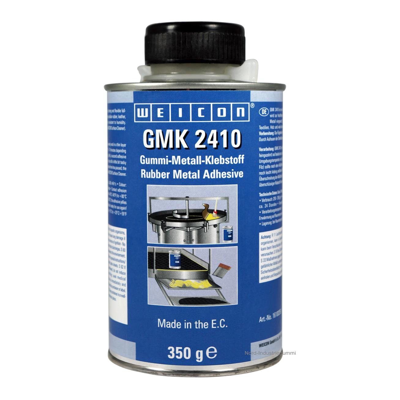 WEICON® 350g GMK 2410 Klebstoff für Gummimatten | Gummi-Metall-Klebstoff