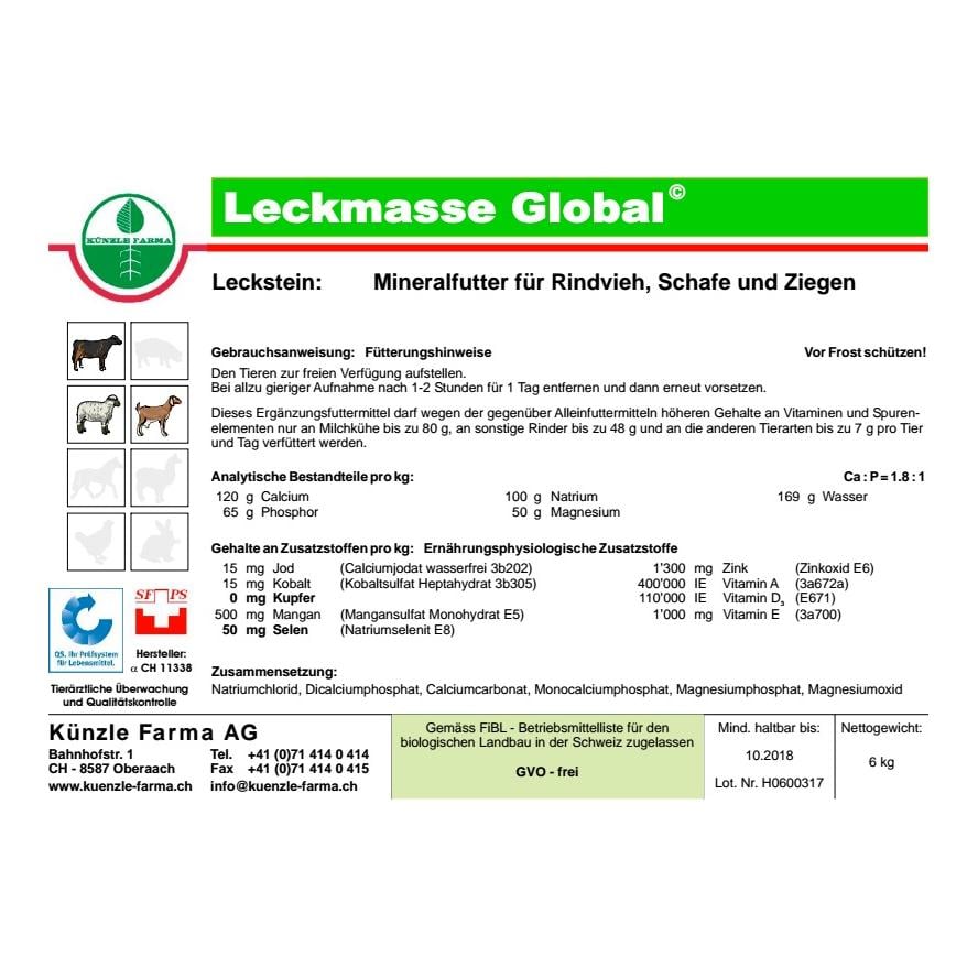 Mineralleckstein Global