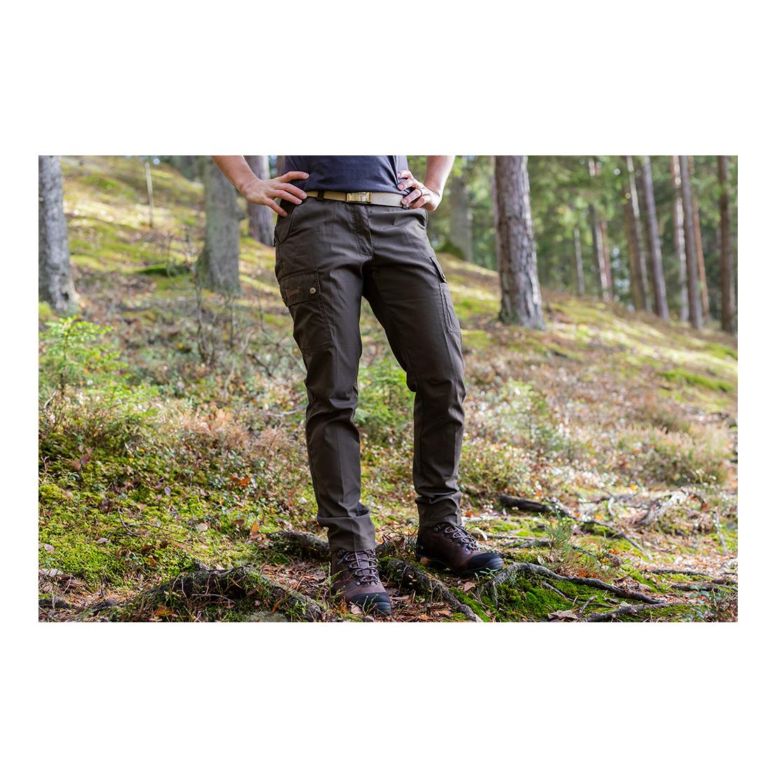 Hose Damen Finnveden Tighter - Dunkeloliv  