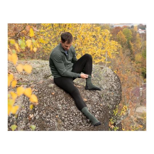 Descriptif du produit chaussettes d’hiver unisexe en laine Mérino  WHI