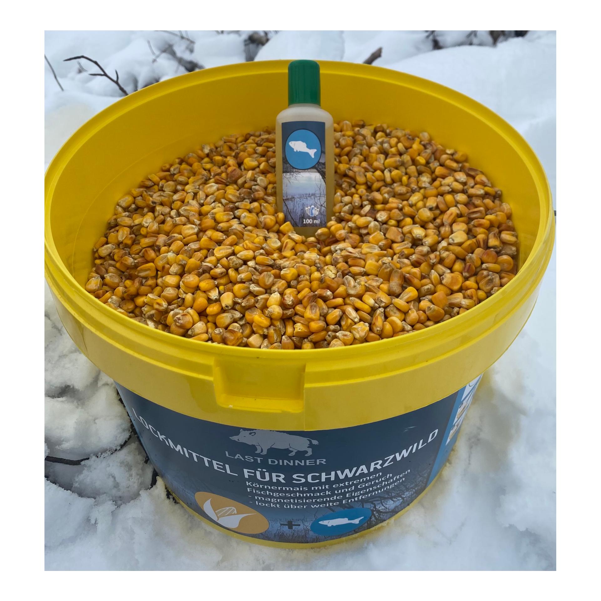 Last Dinner Nr. 1 Mais mit Fischkonzentrat