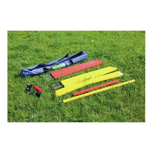 Agility Komplett-Set 3-teilig- rot/gelb