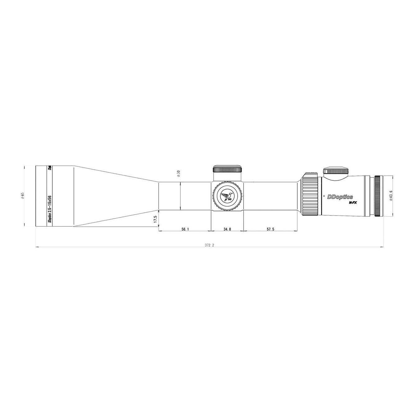 Zielfernrohr Nighteagle NFX V6 2,5-15x56