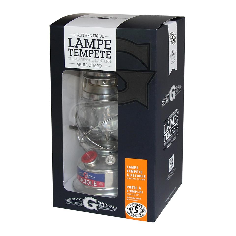 Sturmlampe „Luciole“ in stabiler Verpackung - verzinkt