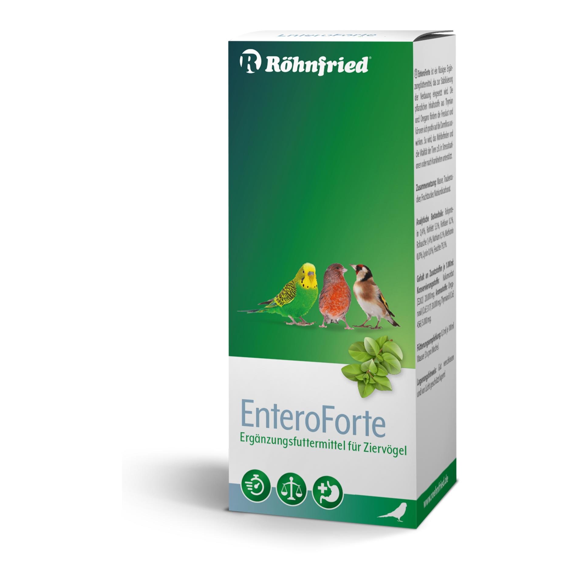 EnteroForte - natürlicher Darmstabilisator auf Basis von Oregano und Bartflechte