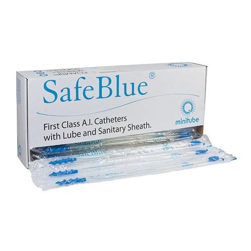 SafeBlue® Spirette Spiralkatheter blau