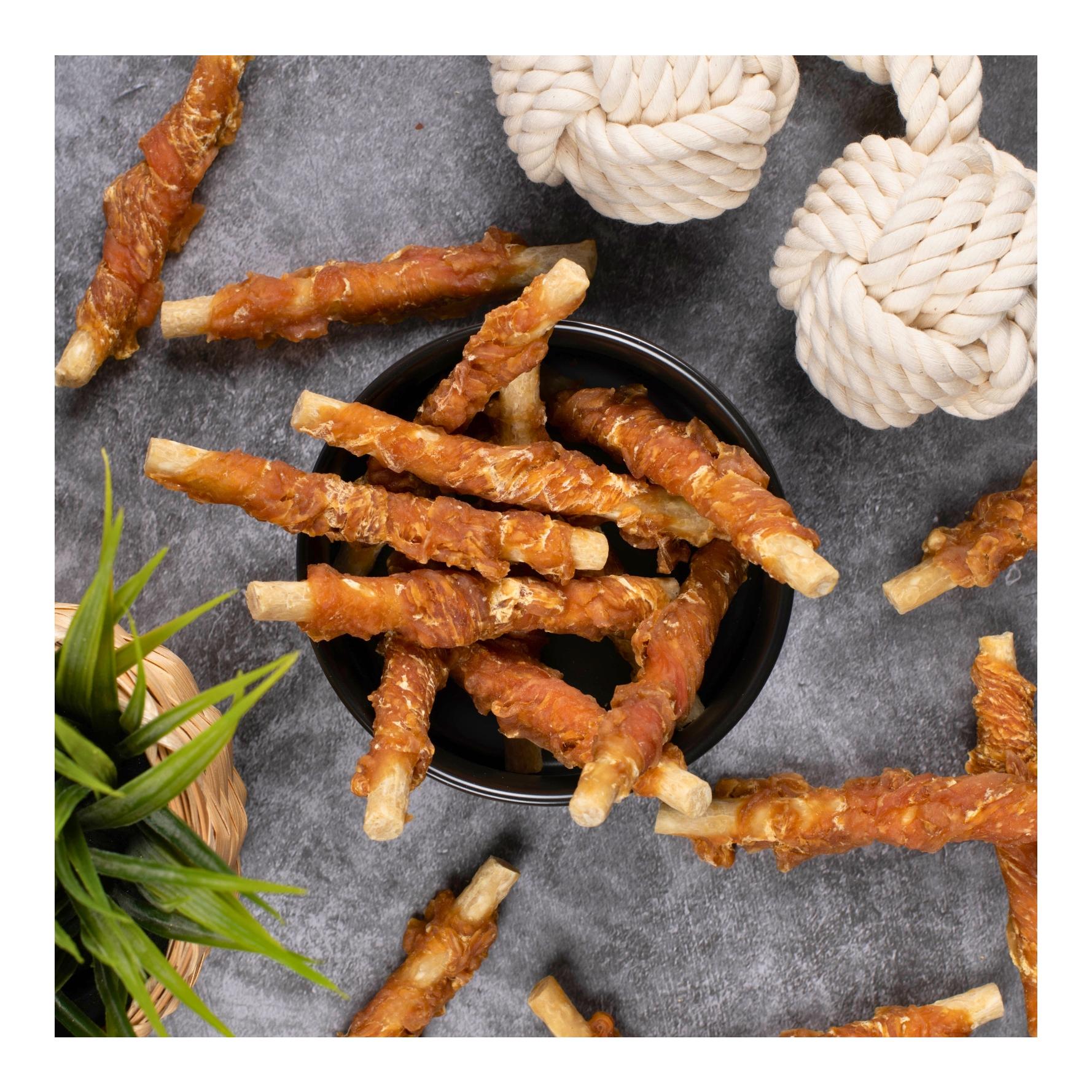 Kaustangen mit Hühnerbrust