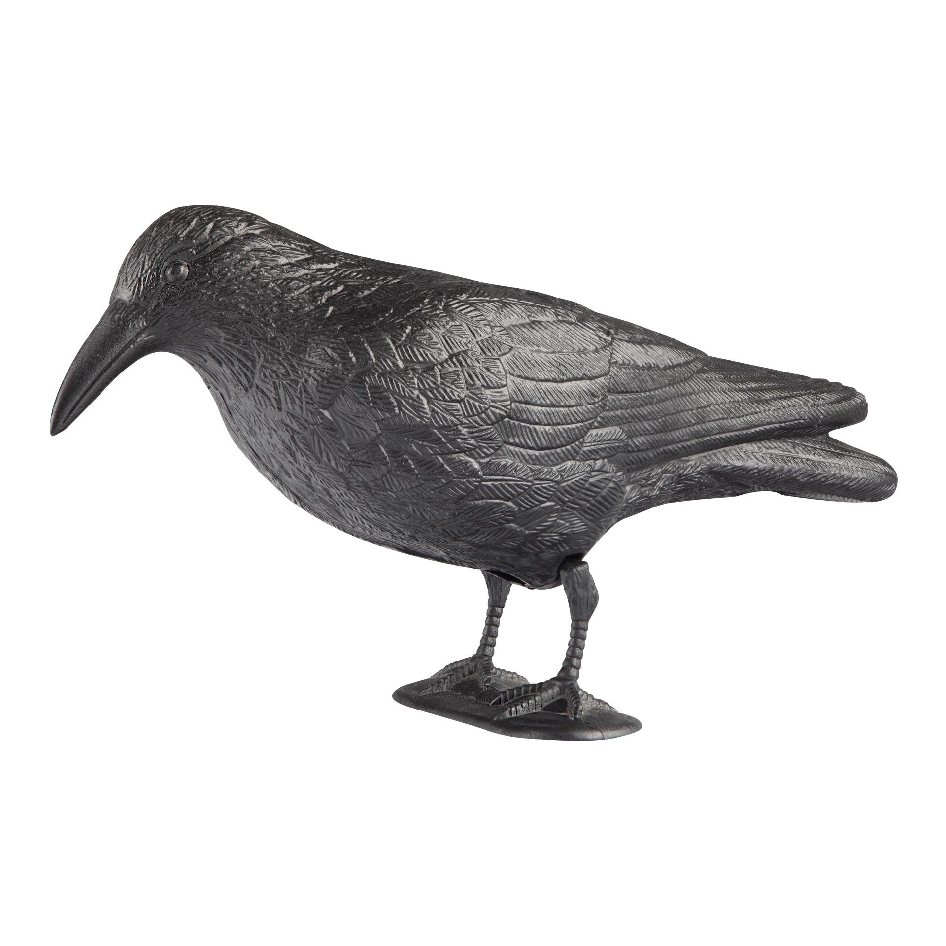 Grande figurine "corbeau" - noir
