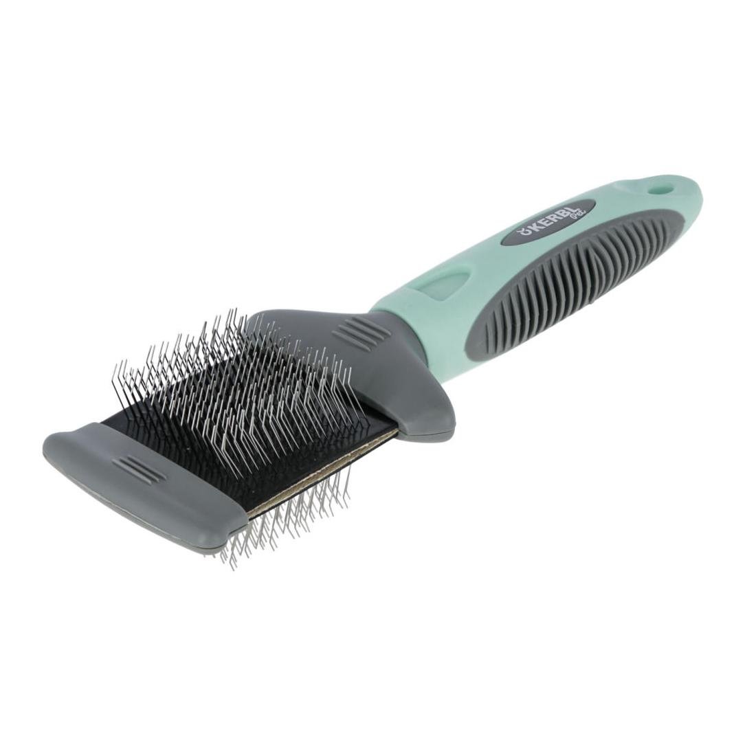 Softzupfbürste flexibel - mint/grau